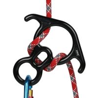 （AT） Rock Climbing Descender 8 Descend Ring Downhill OX Horn แปดแหวน50NG Hoop Abseiling อุปกรณ์ Downhill ช้าลง Descender