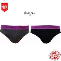 CB VALENTINO RUDY VB2-N213  PACK 1ตัว กางเกงในขอบยางทอ micro modal 93.4% roica 6.6% มี 2 สี เทา ดำ Men underwear ส่งฟรี