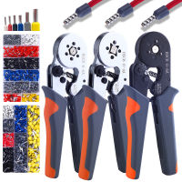 Tubular Terminal Crimping Tools HSC8 6-4A0.25-10mm² 23-7AWG 6-6A0.25-6.0mm² HighPrecision crimping pliers And Terminals