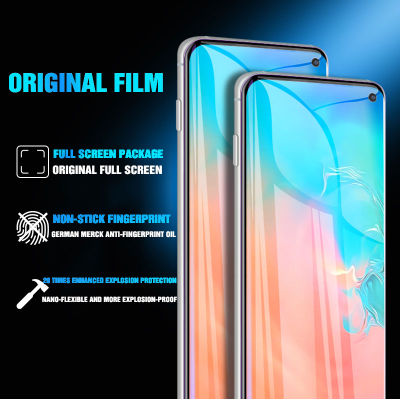 Protective Hydrogel Film for Samsung J6 J4 A6 A8 Plus A7 2018 S10e S10 Plus 5G (Not Glass) Screen Protector Protection Film Foil
