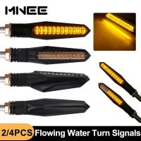 ❁⊙ Universal LED Turn Signal Light for Motorcycle Flowing Arrow Amber Lamp Flashing Signals Brake Light Blinker Indicators