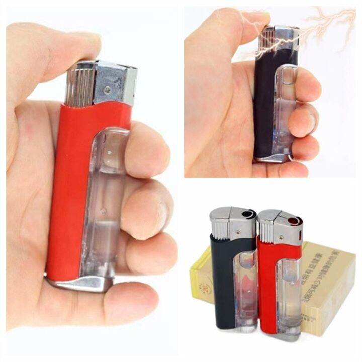 ERIMER Gags Practical Jokes Electric Shock Lighter Shocking Toy Fake