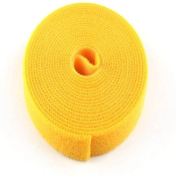 5M/Roll Velcro Strips with Adhesive Fastener Tape Cable Ties Reusable Double Side Hook Loop