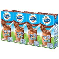 Free delivery Promotion Foremost UHT Chocolate Flavoured Milk 180ml. Pack 4 Cash on delivery เก็บเงินปลายทาง