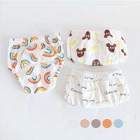 3 Pcs/Set 6 Layers Cotton Baby Diapers Reusable Breathable Baby Training Pants Boys Girls Cloth Diapers For 8-18Kg