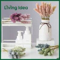 ขายดีจ้า? LIVING IDEA หัวช่อลาเวนเดอร์สวนดอกไม้ปลอมดอกไม้ประดับบ้าน DIY