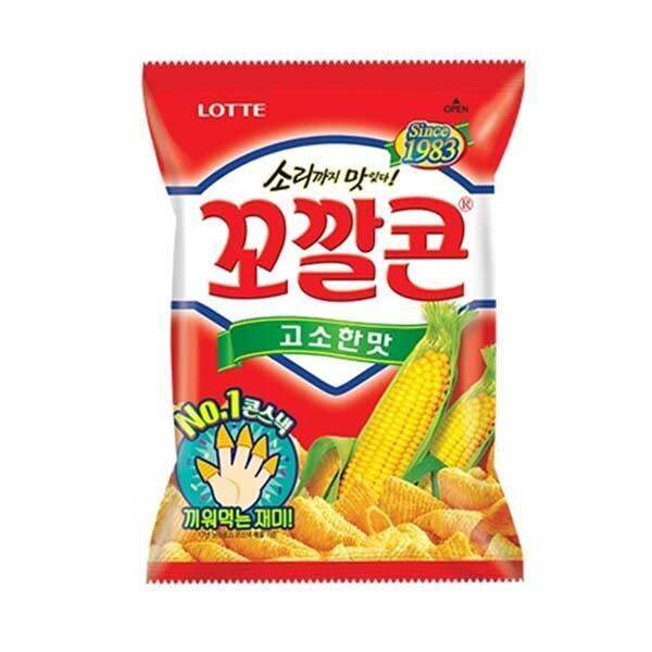 Lotte Kkokkalcorn (꼬깔콘) Original Flavor Corn Chips 72G | Lazada Ph