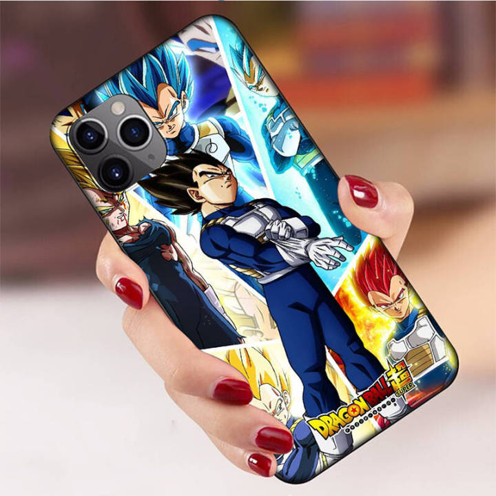 casing-หรับ-iphone-14-13-11-pro-max-11-mini-8-8-plus-199h-vegeta-dragon-ball-z-pattern-phone-เคสโทรศัพท์-อ่อนนุ่ม-tpu-shockproof-black-ปก