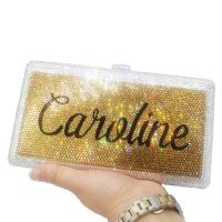 【YD】 Luxury Clutch Purse Name Evening Add Letters Handbags SM20