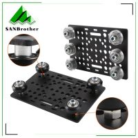 V-Slot Gantry Set 20-80mm Gantry Plate With Wheels For Profiles Vslot Aluminum Plate Kits Gantry Plat 3D Printer Part