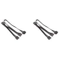 2X 5Pin to 3 Port SATA Peripheral Power Supply Cable for Enermax Modular PSU