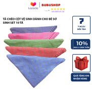 Set 10 tả chéo cho bé sơ sinh