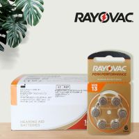 ▧✧ Rayovac Peak A13 Hearing Aid Batteries 60 PCS 10 Cards Zinc Air 1.45V 13A 13 P13 PR48 Hearing Aid Battery For hearing aids