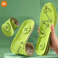 Xiaomi Foot massage insoles for men and women soft breathable sports pads insert Sweat-absorbing clipable Deodorant insole Shoes Accessories