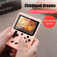 2023 Retro trò chơi video cổ điển giao diện điều khiển cầm tay nhỏ gọn xách tay 8-bit 3.0 inch màu LCD trẻ em màu sắc chuyên chơi game được xây dựng trong 400 trò chơi