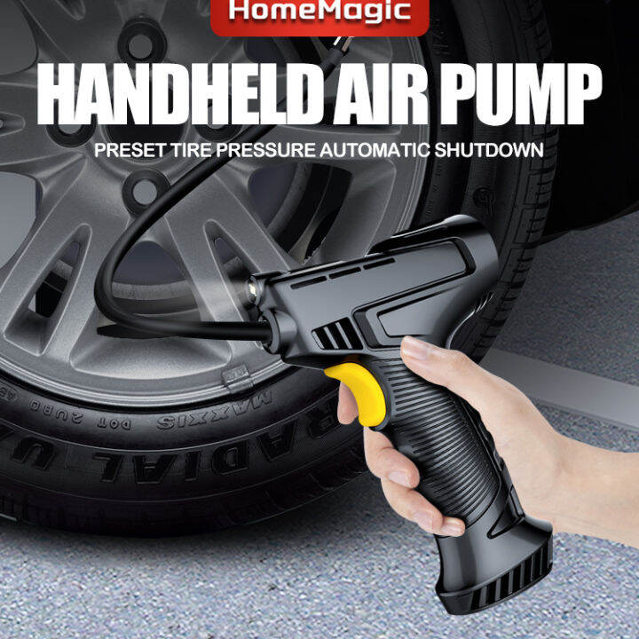 Handheld Portable Air Pump Tire Inflator Air Compressor Wired