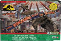 MATTEL JURASSIC WORLD Jurassic Park 30th ปฏิทินชนิดหนึ่งซึ่งเป็นสัญลักษณ์ของเทศกาลศักดิ์สิทธิ์ของการมาจุติของพระเยซูครบรอบปีที่2023 [30หุ่นขนาดเล็กและชิ้นส่วน] [3yrs ~] [ของขวัญ] HTK45