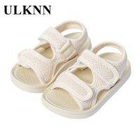 ULKNN Children 39;s Shoes Boy 39;s Fashion Breathable Baby Sandals Summer 2021 New White Cool Slippers Sandals 14-23