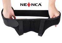 เข็มขัดไส้เลื่อน NEENCA Truss สำหรับไส้เลื่อนเดี่ยว/คู่หรือกีฬาไส้เลื่อนสนับสนุนรั้งสำหรับผู้ชายสำหรับผู้หญิงบรรเทาอาการปวดการกู้คืนสายรัดที่มี2แผ่นการบีบอัดที่ถอดออกได้วัสดุที่สะดวกสบาย