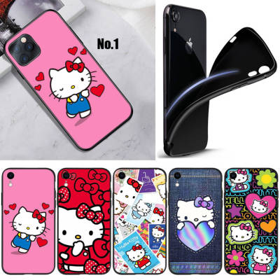 45GNN Hello Kitty อ่อนนุ่ม High Quality ซิลิโคน TPU Phone เคสโทรศัพท์ ปก หรับ iPhone 7 8 11 12 13 14 Pro XS Max SE X XR Plus SE