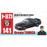 Dream Tomica Car INITIAL D NISSAN SKYLINE GT-R R32 Automotive world Collection Diecast Metal Model Car Kids Toys Gift