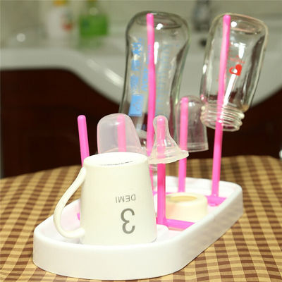 Special Baby Infant Feeding Bottle Pacifier Drying Rack Countertop Drying Holder Shelf Healthy Babies Bottle Drainer Dryer Shelf