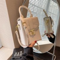 Classic All-Match Girls Shoulder Bag Stone Pattern Western Style Small Bag Female Popular All-Match Messenger Bag Fashion Small 【AUG】