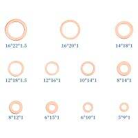 【hot】☬❡ 20pcs Washer Shim Flat Gasket Rings Plain Spacer Washers Fastener M12 M14 M16 M18 M20