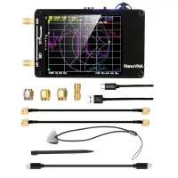 2023 New -H Vector Network Antenna Analyzer 10KHz-1.5GHz MF HF VHF UHF Slot Spectrum Tester