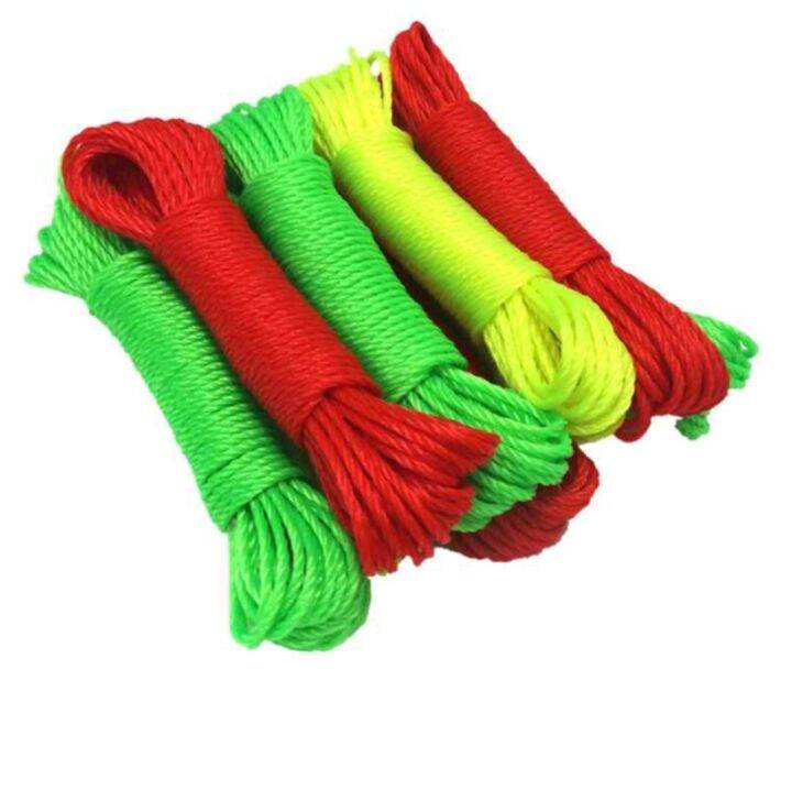 Nylon ropeMultifunction Rope 10 Meters randon color Clothesline