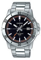 Casio Standard นาฬิกาข้อมือผู้ชาย สายสแตนเลส รุ่น MTP-VD01,MTP-VD01D,MTP-VD01D-1E2,MTP-VD01D-1E2VUDF (CMG) - สีเงิน