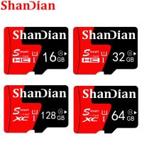 ShanDian Smart SD การ์ดความจำความจุจริง4GB 8GB 16GB การ์ด GB TF 32ติดแฟลชไดรฟ์จัดส่งฟรี