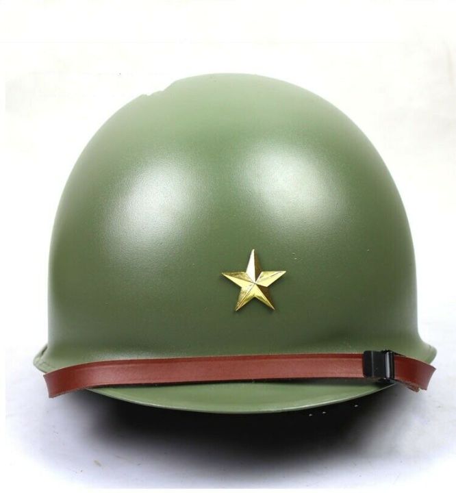 Tomwang2012. Ww2 Us Army M1 One Star Brigadier General Rank Insignia Steel  Helmet Military Reenactment | Lazada Ph