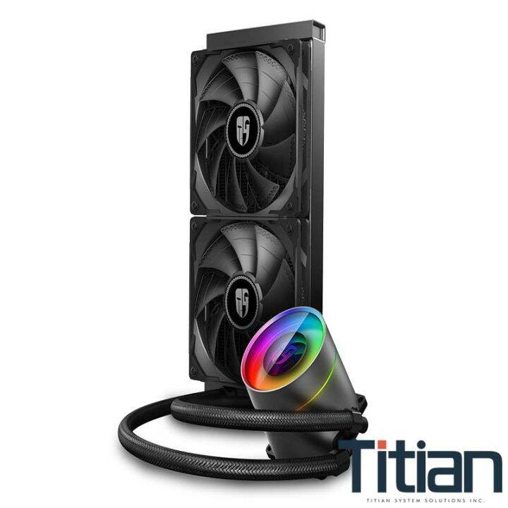 DeepCool Castle 240EX (Anti Leak) Liquid CPU Cooler AIO (BK and SNOW Lazada PH