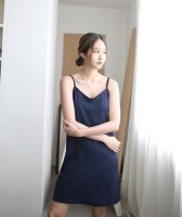 PEONYY.PETAL Maple Dress - Navy