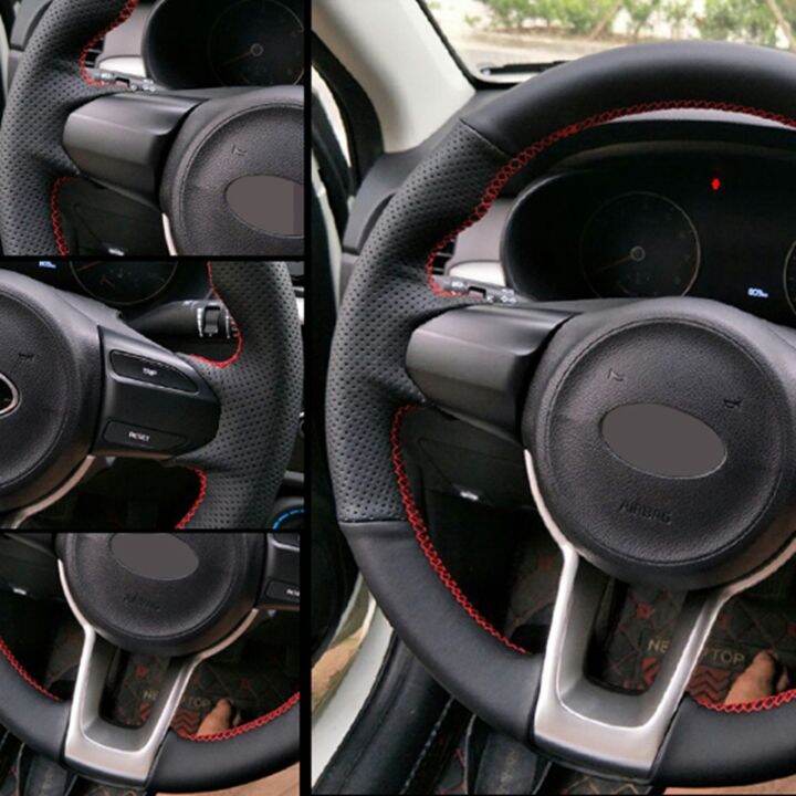 black-steering-wheel-cover-soft-artificial-leather-steering-wheel-cover-for-kia-rio-k2-kx-cross-picanto-2017-2018-morning-2017