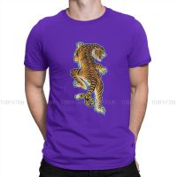 Tiger Tattoo Design Cotton T Shirt Vintage Fashion MenS Tshirt O-Neck Short Sleeve