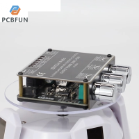 pcbfun โมดูลบอร์ดเครื่องขยายเสียงสัญญาณเสียง E30H บลูทูธ2.1ช่องโมดูลสูงและต่ำ