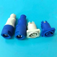 3pin Powercon Connector Lockable Cable Male Female Chass Socket for Electric Drill LED Screen Stage Lighting Power Adapter WB15TH