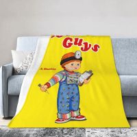 Good Guys Doctor Sofa Fleece Throw Blanket Warm Flannel Childs Play Chucky Blankets for Bed Home Couch Bedspreads