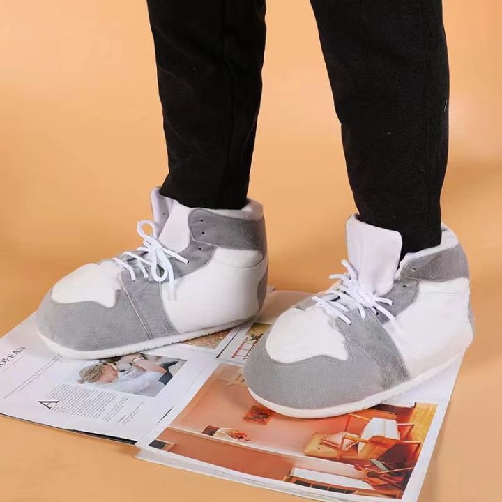 2023-fashionwoman-รองเท้ารองเท้าสลิปเปอร์หัวตุ๊กตาอบอุ่นสำหรับผู้หญิง-รองเท้าผ้าฝ้ายปูพื้นรองเท้าแตะใส่เดินในบ้านน่ารักใช้ได้ทั้งชายและหญิง