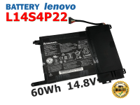 LENOVO แบตเตอรี่ L14S4P22 (สำหรับ IdeaPad Y700 15ISK 17ISK Series L14L4P23 L14M4P23) Lenovo Battery Notebook เลอโนโว