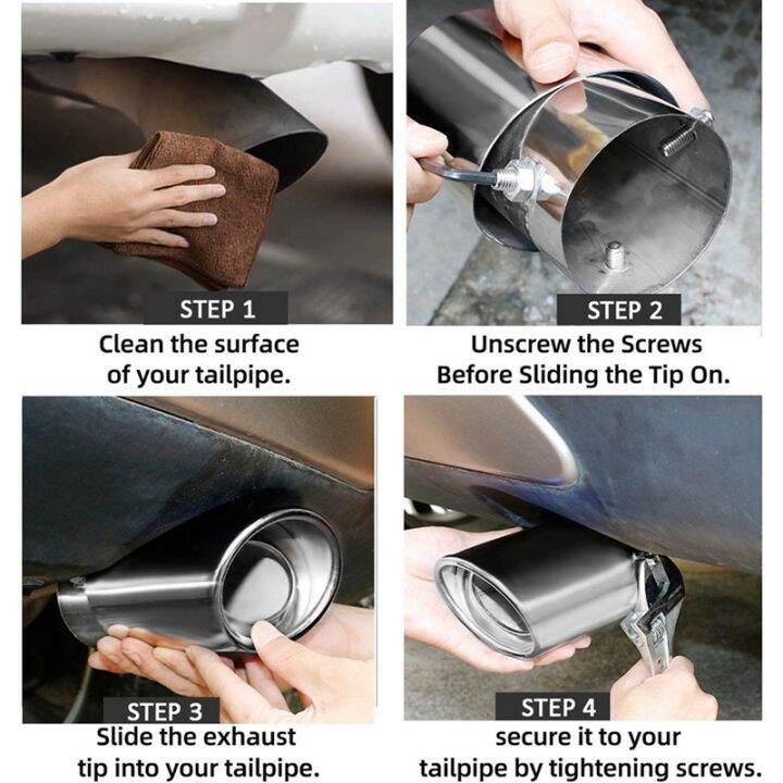 stainless-steel-car-exhaust-tip-2-1in-to-1-5in-universal-car-exhaust-pipe-modification-tail-throat-tail-pipe