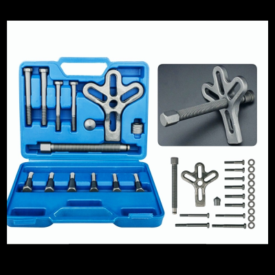 13pcs Car Steering Wheel Puller Removal Tool Harmonic Balancer Auto Special Disassembly Tools Heavy Duty Crankshaft Gear Repair