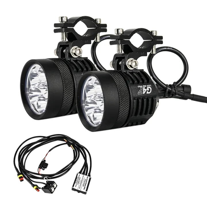 Motorcycle Fog Lights Auxiliary Driving Lamp Spotlight Spot Light for