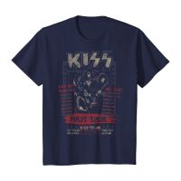 ชุดทัวร์ Kiss First เสื้อยืดแขนแขนสั้นคอกลมคุณภาพสูงผู้ชายเสื้อขนาดใหญ่พิเศษเสื้อยืดกีฬาฟิตเนสผลิตภัณฑ์ทางวัฒนธรรมและความคิดสร้างสรรค์