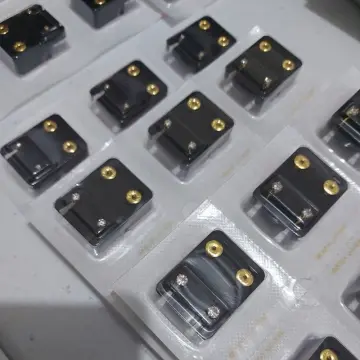 Golden Artificial Diamond Caflon Ear Piercing Bezel Earrings Studs at Rs  900/dozen in Palakkad