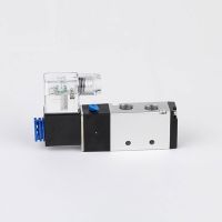 Solenoid valve 4v210-08 reversing valve 24V pneumatic control valve 220v two-position five-way electronic valve 4v Valves