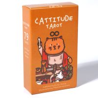 【YF】ﺴ▫  Cattitude features various kinds of Cats 78 Card Size Telling Game Divination