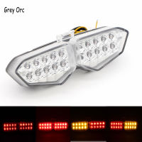 สำหรับ Yamaha YZF R6 2003 2004 2005ด้านหลังไฟท้ายเบรคไฟเลี้ยว LED Light